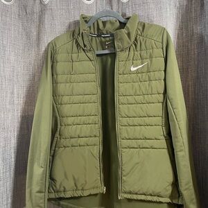 Nike Women's Running Jacket in Olive